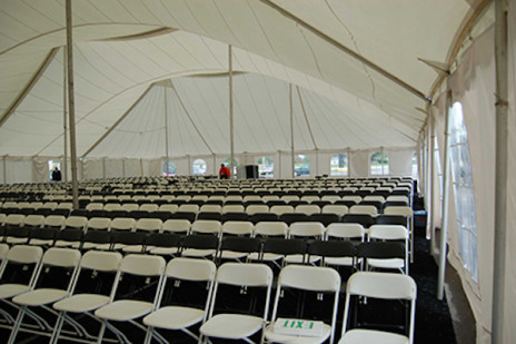 corporate tent rental seating chairs