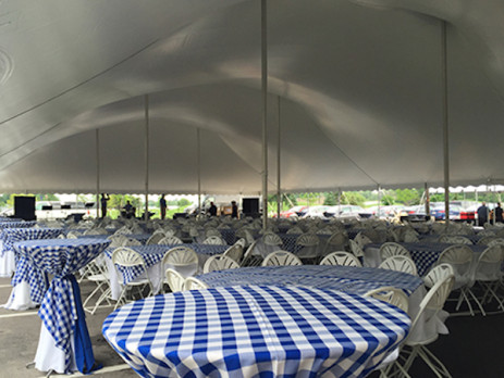 corporate tent rental picnic celebration