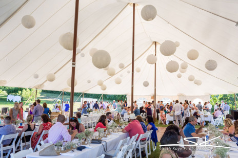 sailcloth tent rental wedding party celebrate